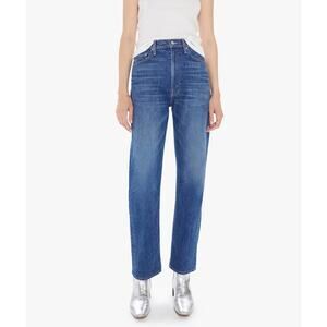 Mother Denim - High Waisted Study Hover In Perfect Drug